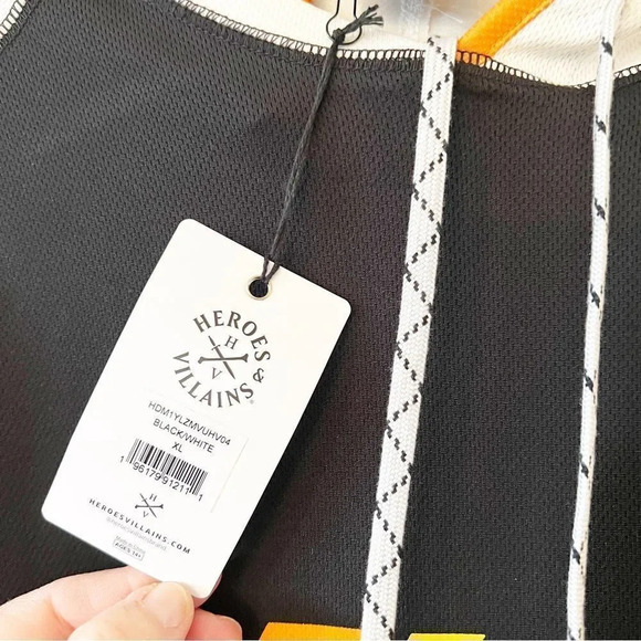 Marvel‎ Heroes Villains XL Retro Marvel Comics Performance Hoodie Sweatshirt NWT - Picture 3 of 12